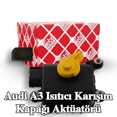 FEBI BILSTEIN Isıtıcı karışım kapağı aktüatörü — 2002 Audi A3