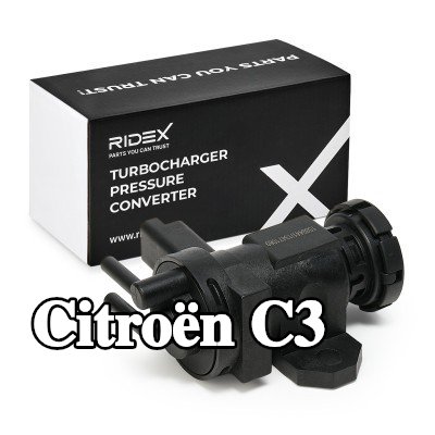 RIDEX محول الضغط، الشاحن التوربيني — 2004 Citroën C3