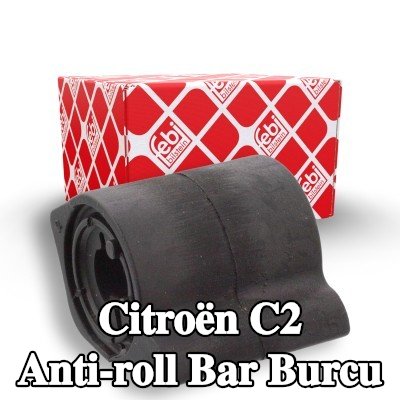FEBI BILSTEIN Ön aks stabilizatör çubuğu burcu, iç — Citroën C2