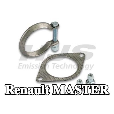 HJS مجموعة تركيب المحول الحفاز — Renault Master
