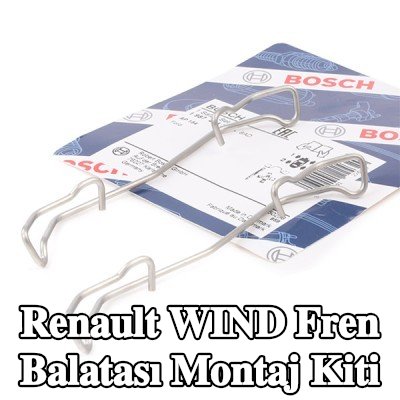 BOSCH Fren balatası montaj kiti — Renault Wind