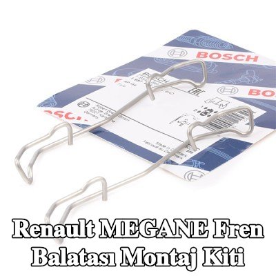 BOSCH Fren balatası montaj kiti — 2002 Renault Megane