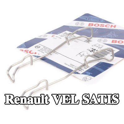 BOSCH طقم تركيب وسادات الفرامل — Renault Vel Satis