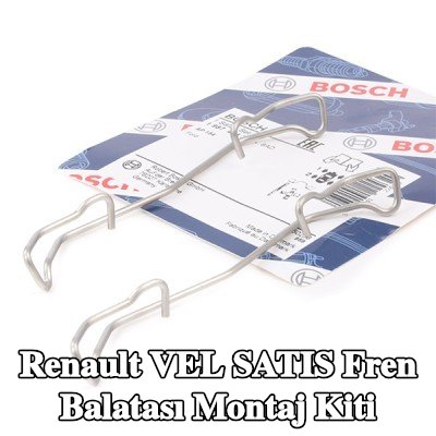 BOSCH Fren balatası montaj kiti — Renault Vel Satis