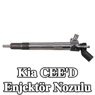 METZGER Enjektör Nozulu Yedek parça, OBD kendi kendine teşhis ünitesi ile kodlanmalıdır, conta halkası ile — Kia Cee'd
