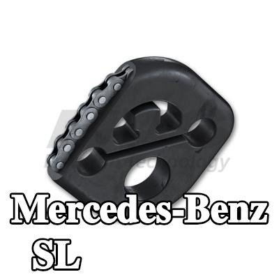 HJS حامل التثبيت, كاتم الصوت مع سلسلة مدمجة — 2000 Mercedes-Benz Sl