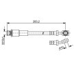 BOSCH Fren hortumu 325mm — Land Rover Discovery (6)