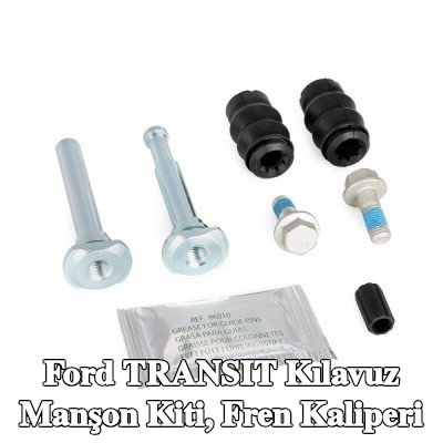 FRENKIT Kılavuz manşon kiti, ön aks fren kaliperi, Arka Aks — 1997 Ford Transit