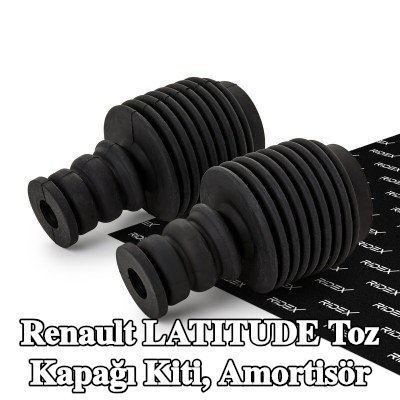 RIDEX Toz kapağı kiti, amortisör Ön Aks — Renault Latitude