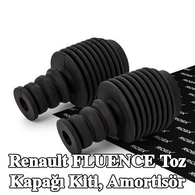 RIDEX Toz kapağı kiti, amortisör Ön Aks — Renault Fluence