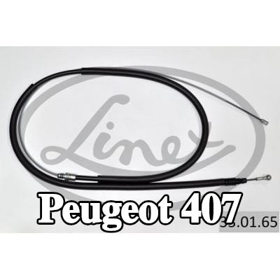 LINEX كابل، فرامل الخدمة — Peugeot 407