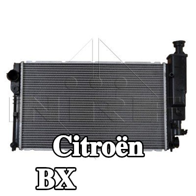 NRF مبرد المحرك من الألومنيوم, مع حشيات/مانعات تسرب — 1990 Citroën Bx