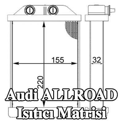 MAHLE Isıtıcı matrisi — Audi Allroad