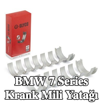 GLYCO Krank mili yatağı Bronz kaplı çelik arka — 2002 BMW 7 Series