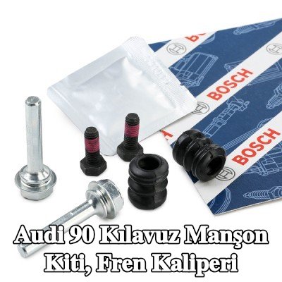 BOSCH Kılavuz manşon kiti, fren kaliperi — Audi 90