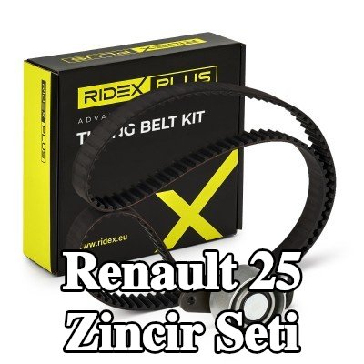 RIDEX PLUS Zincir Tahrik Kiti Diş Sayısı: 148, ara diskli, sabitleme/montaj malzemesi ile — 1990 Renault 25