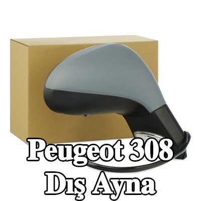 ABAKUS Sağ yan ayna, Elektrikli — 2011 Peugeot 308