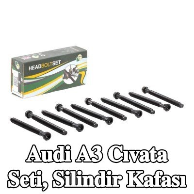 BGA Cıvata Kiti, silindir kafası M12 — 2012 Audi A3