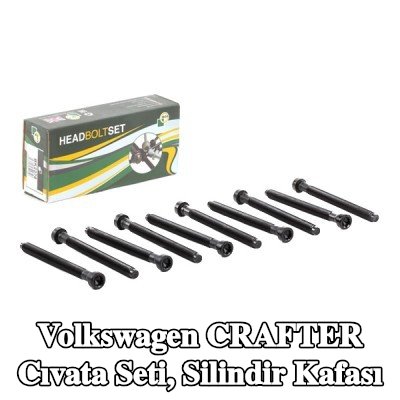 BGA Cıvata Kiti, silindir kafası M12 — 2012 Volkswagen Crafter