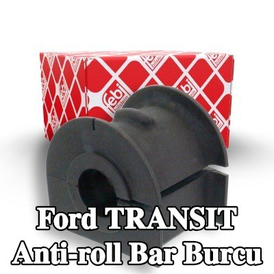 FEBI BILSTEIN Ön aks stabilizatör çubuğu burcu, 20mm, Kauçuk — 2014 Ford Transit