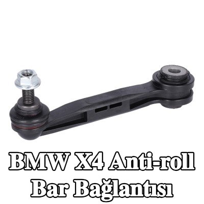 FEBI BILSTEIN Arka aks sol stabilizatör kolu, Arka Aks Sağ, 133mm, Plastik — BMW X4