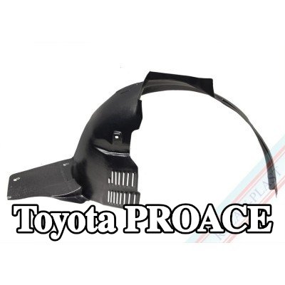 REZAW PLAST بطانة قوس العجلة - الجانب الأيمن الأمامي, بلاستيك — 2016 Toyota Proace