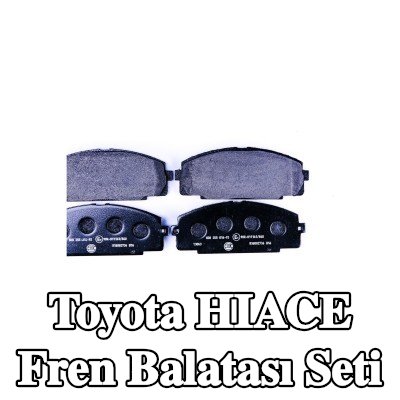 HELLA Fren balatası seti 15, 5mm — 2016 Toyota Hiace
