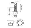 PHILIPS Ksenon ampul — 1995 Lexus Ls (6)