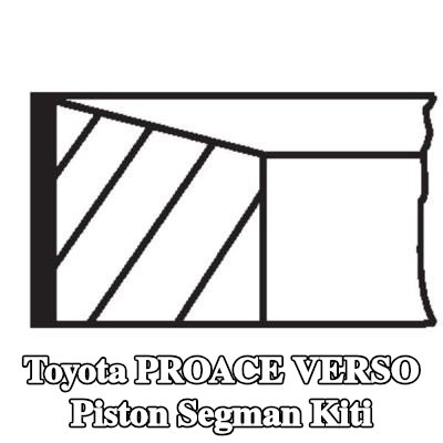 MAHLE Piston Segman Kiti — Toyota Proace Verso