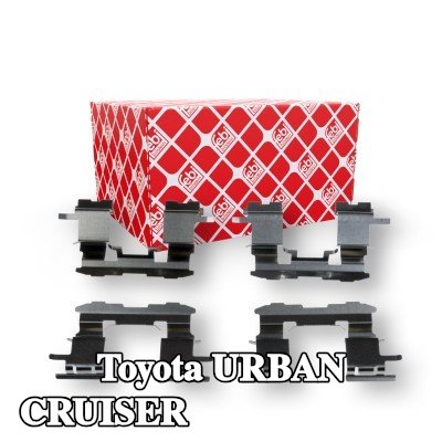 FEBI BILSTEIN طقم تركيب وسادات الفرامل للمحور الأمامي — 2008 Toyota Urban Cruiser