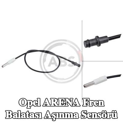 A.B.S. Fren balatası aşınma sensörü Ön Aks Sol, Ön Aks Sağ, Sol, Sağ — Opel Arena