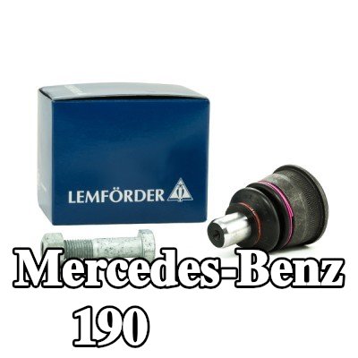LEMFÖRDER مفصل كروي للمحور الأمامي الأيسر, المحور الأمامي الأيمن, السفلي, مع ملحقات — Mercedes-Benz 190