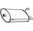WALKER Arka susturucu 650mm, montaj parçaları olmadan — 2012 Hyundai i20 (5)