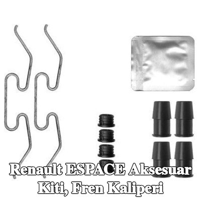TEXTAR Aksesuar Kiti, fren kaliperi — Renault Espace