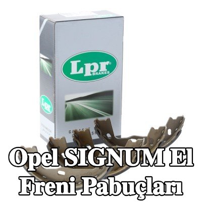LPR El freni pabuçları 160mm — Opel Signum