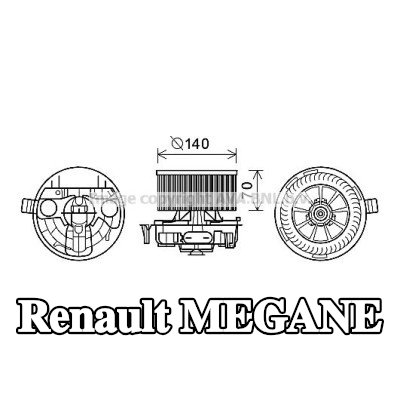 PRASCO محرك منفاخ التدفئة — 2012 Renault Megane