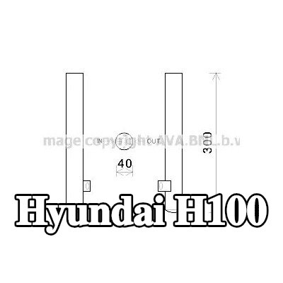 PRASCO مجفف مستقبل الهواء المكيف — Hyundai H100