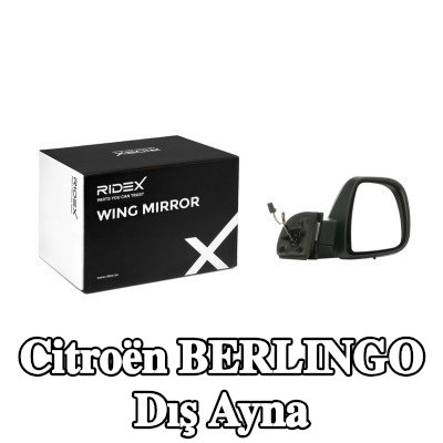 RIDEX Sağ yan ayna, Elektrikli — 2020 Citroën Berlingo
