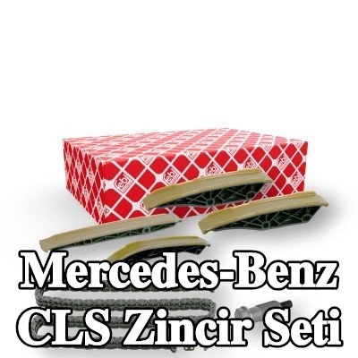 FEBI BILSTEIN Zincir gergisi içeren zamanlama zinciri kiti, kızak raylı — 2004 Mercedes-Benz Cls