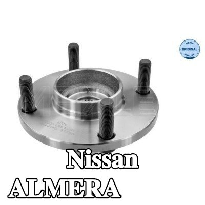 MEYLE محور العجلة - جودة أصلية, المحور الأمامي, بدون محمل عجلة — Nissan Almera