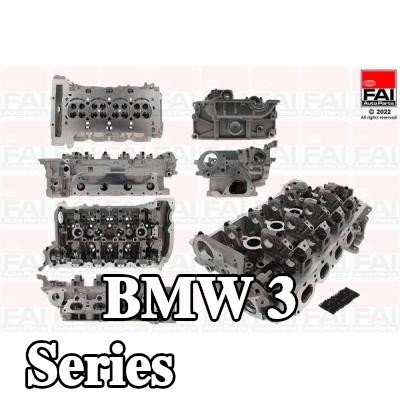 FAI AutoParts رأس الأسطوانة بدون عمود (أعمدة) الكامات, بدون نوابض الصمامات, بدون صمامات — BMW 3 Series