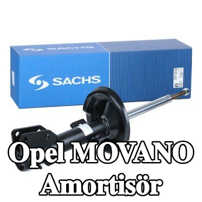 SACHS Amortisör Gaz Basınçlı, Süspansiyon Dikmesi — 2012 Opel Movano