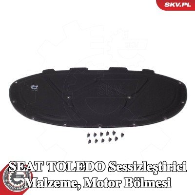 ESEN SKV Sessizleştirici malzeme, motor bölmesi — SEAT Toledo