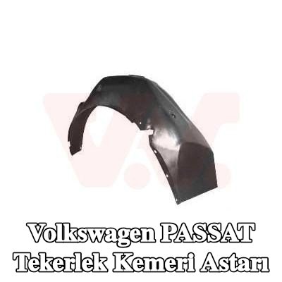 VAN WEZEL Tekerlek kemeri kaplaması Sol Ön, Plastik — 1997 Volkswagen Passat