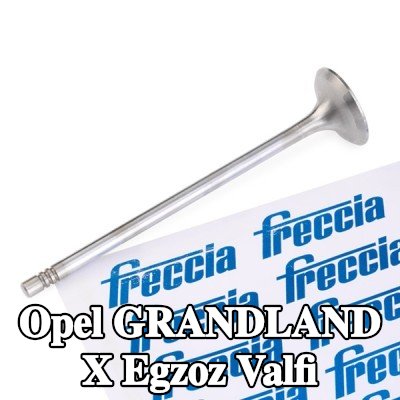 FRECCIA Egzoz valfi Krom kaplı valf gövdesi — Opel Grandland X