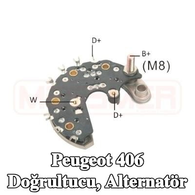 ERA Doğrultucu, alternatör — 1997 Peugeot 406