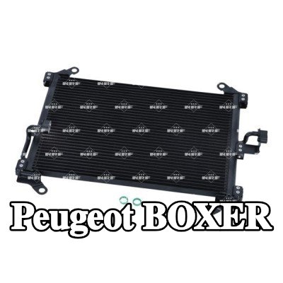 NRF مكثف تكييف الهواء EASY FIT, مع حلقة مانعة للتسرب, مع تعبئة بالنيتروجين — 2000 Peugeot Boxer