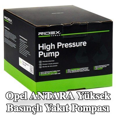 RIDEX REMAN Yüksek basınçlı yakıt pompası — 2008 Opel Antara