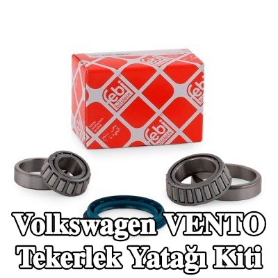 FEBI BILSTEIN Tekerlek yatağı kiti Arka Aks Sol, Arka Aks Sağ, mil contası ile — Volkswagen Vento