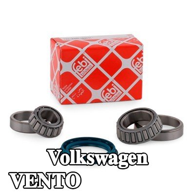 FEBI BILSTEIN طقم محمل العجلة للمحور الخلفي الأيسر, المحور الخلفي الأيمن, مع مانع تسرب العمود — Volkswagen Vento
